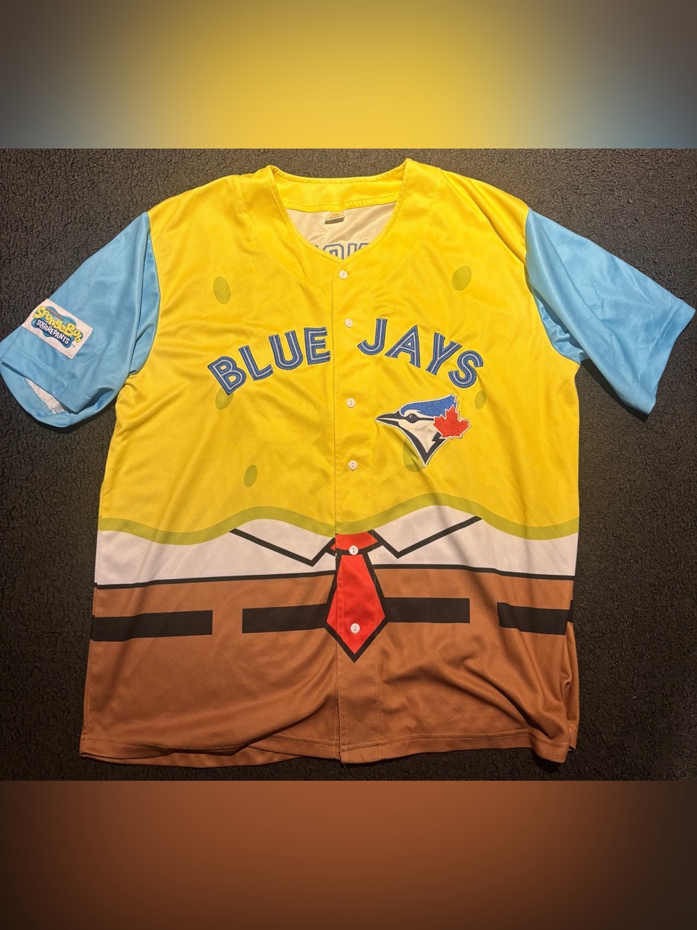 Toronto Blue Jays SpongeBob Jersey specialty giveaway April 2026 XL